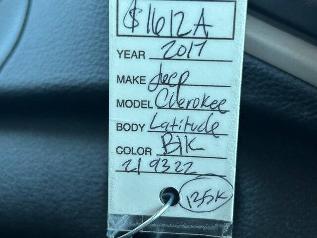 2017 Jeep Cherokee Latitude