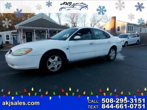2002 Ford Taurus for sale at AKJ Auto Sales in West Wareham MA