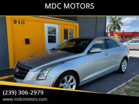 2016 Cadillac ATS for sale at MDC MOTORS in Fort Myers FL