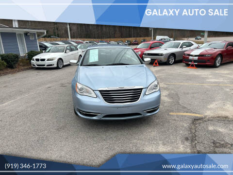 2013 Chrysler 200 for sale at Galaxy Auto Sale in Fuquay Varina NC