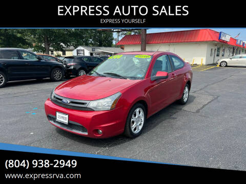 2010 Ford Focus for sale at EXPRESS AUTO SALES in Midlothian VA