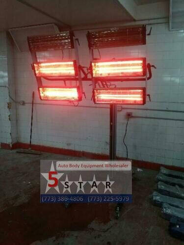 2022 6 Head Baking Infrared Paint  Curing Lamp Heater  for sale at Kamran Auto Exchange Inc in Kenosha WI