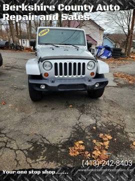 2008 Jeep Wrangler Unlimited for sale at Berkshire County Auto Repair and Sales in Pittsfield MA