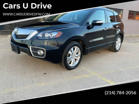 2012 Acura RDX for sale at CarsUDrive in Dallas TX