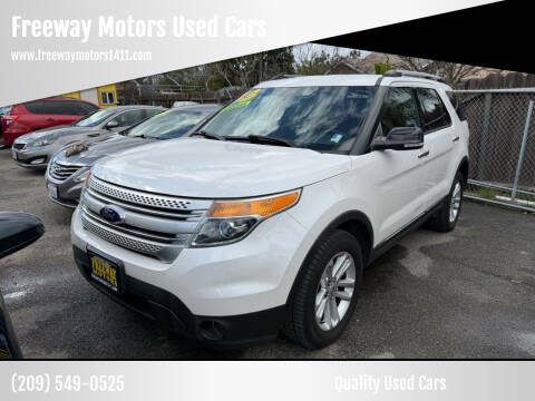 2013 Ford Explorer for sale at Freeway Motors Used Cars in Modesto CA