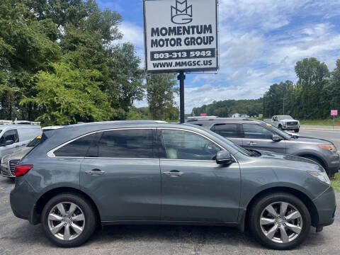 2015 Acura MDX for sale at Momentum Motor Group in Lancaster SC