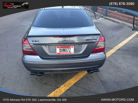 2007 Mercedes-Benz E-Class E 63 AMG