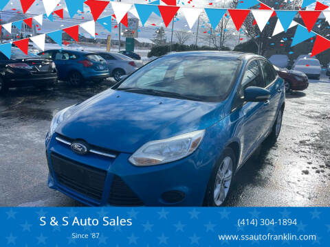 2013 Ford Focus for sale at S & S Auto Sales in Franklin WI