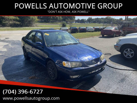 2002 Toyota Corolla S