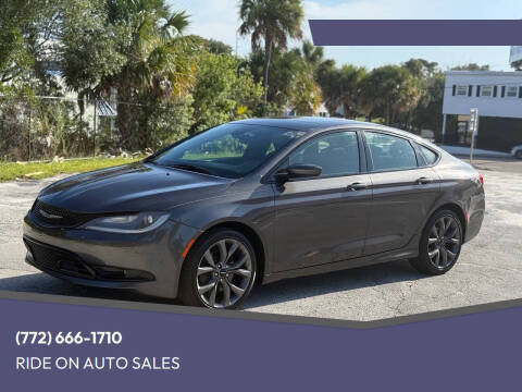 2015 Chrysler 200 S