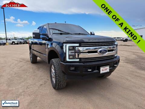 2017 Ford F-350 Super Duty for sale at Tony Peckham @ Korf Motors in Sterling CO