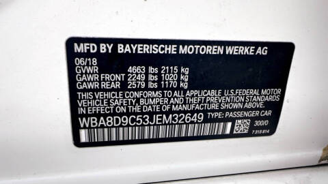 2018 BMW 3 Series 330i xDrive