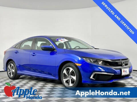 2020 Honda Civic for sale at APPLE HONDA in Riverhead NY