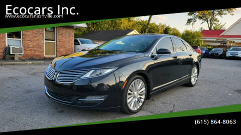 2013 Lincoln MKZ for sale at Ecocars Inc. in Nashville TN