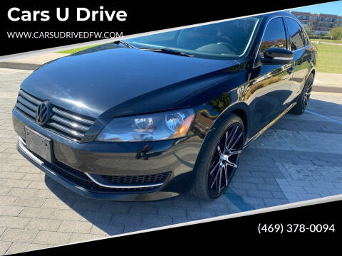 2014 Volkswagen Passat for sale at CarsUDrive in Dallas TX