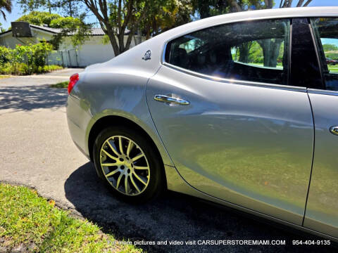 2014 Maserati Ghibli S Q4