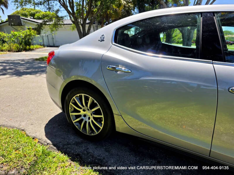 2014 Maserati Ghibli S Q4
