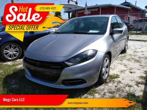 2015 Dodge Dart for sale at Megs Cars LLC in Fort Pierce FL