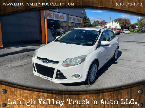 2012 Ford Focus for sale at Lehigh Valley Truck n Auto LLC. in Schnecksville PA