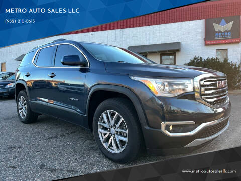 2018 GMC Acadia for sale at METRO AUTO SALES LLC in Lino Lakes MN