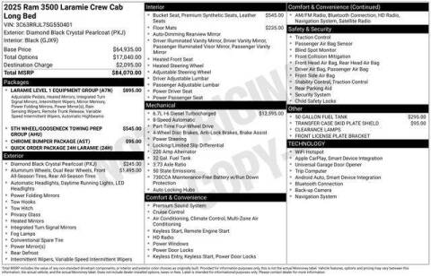 2025 RAM 3500 Laramie