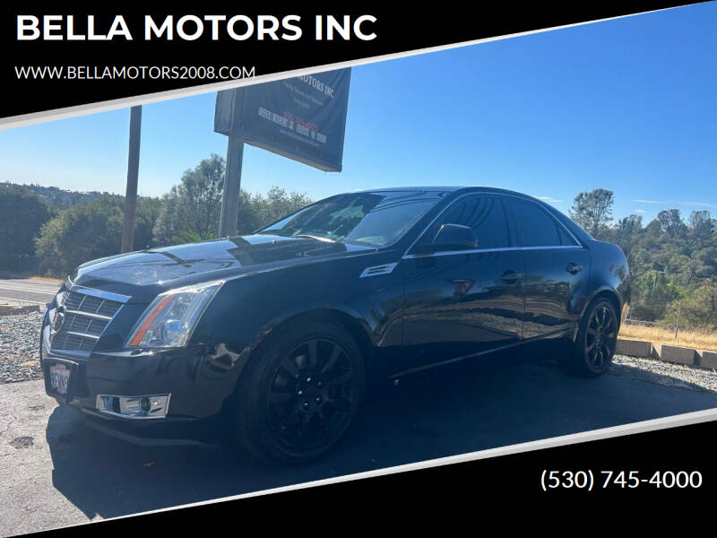 2008 Cadillac CTS for sale at BELLA MOTORS INC in Auburn CA