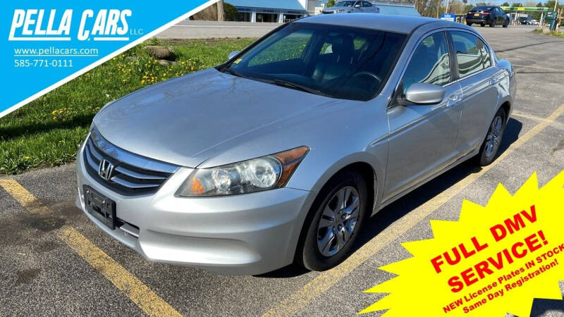 2012 Honda Accord for sale at Pella Cars LLC in Brockport NY