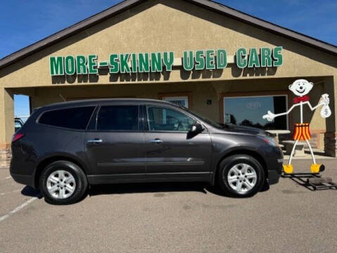 2015 Chevrolet Traverse for sale at More-Skinny Used Cars in Pueblo CO