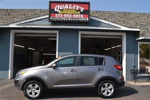 2013 Kia Sportage for sale at Quality Pre-Owned Automotive in Cuba MO