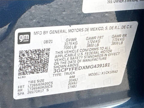 2021 Chevrolet Silverado 1500