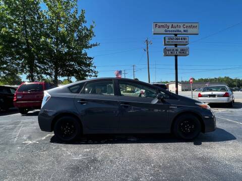 2013 Toyota Prius for sale at FAMILY AUTO CENTER in Greenville NC