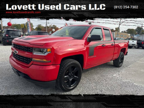 2016 Chevrolet Silverado 1500 for sale at Lovett Used Cars LLC in Washington IN