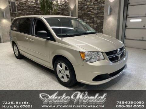 2013 Dodge Grand Caravan for sale at Auto World Used Cars in Hays KS
