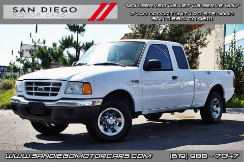 2003 Ford Ranger for sale at San Diego Motor Cars LLC in Spring Valley CA