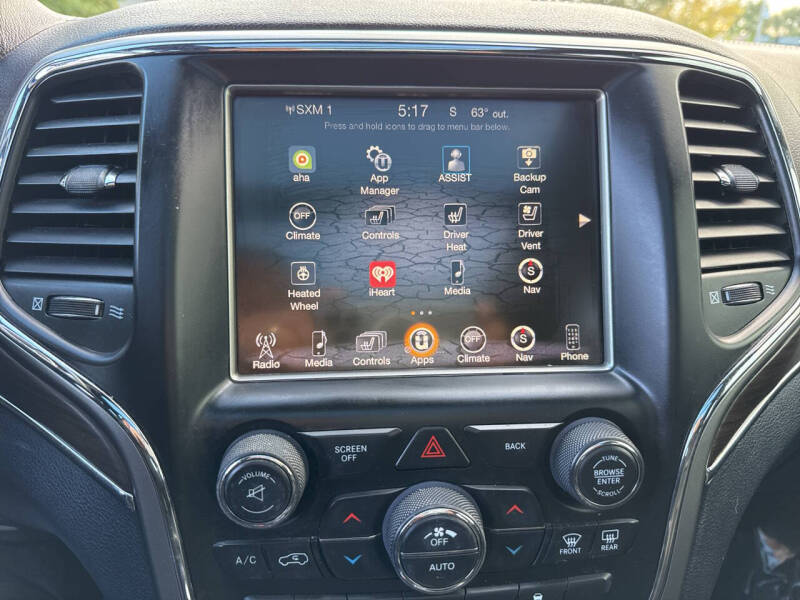 2017 Jeep Grand Cherokee Overland