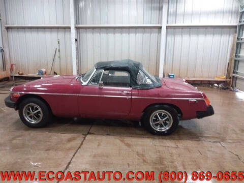 1980 MG MGB for sale at East Coast Auto Source Inc. in Bedford VA