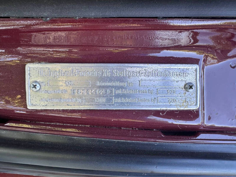 1969 Porsche 912