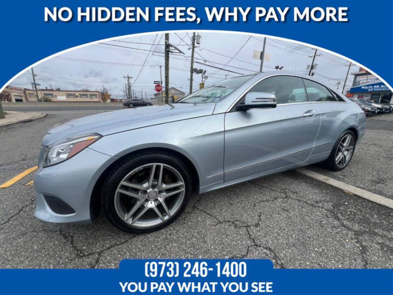 2014 Mercedes-Benz E-Class for sale at Route 46 Auto Sales Inc in Lodi NJ