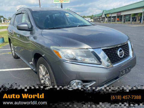 2015 Nissan Pathfinder for sale at Auto World in Carbondale IL