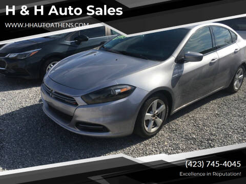 2016 Dodge Dart for sale at H & H Auto Sales in Athens TN
