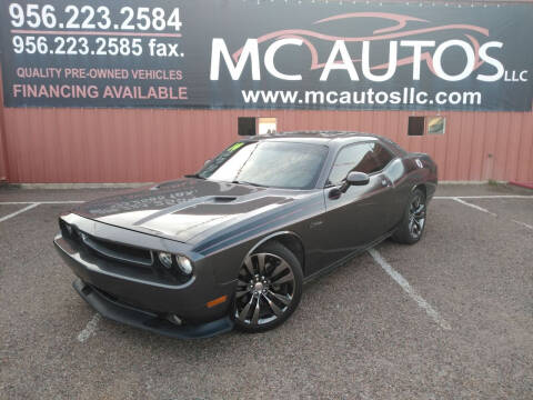 2014 Dodge Challenger for sale at MC Autos LLC in Pharr TX