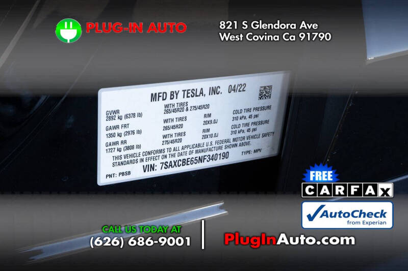 2022 Tesla Model X Plaid