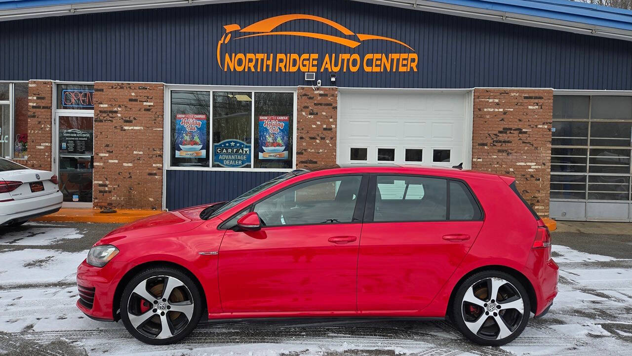 2015 Volkswagen Golf GTI for sale at North Ridge Auto Center LLC in Madison, OH