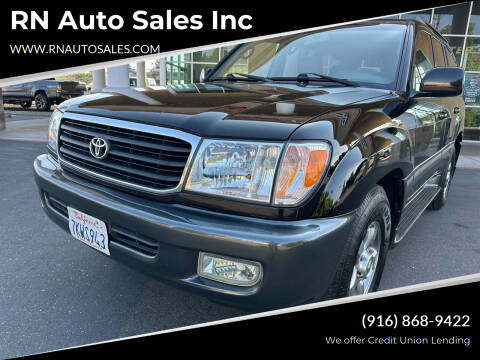 2002 Toyota Land Cruiser for sale at RN Auto Sales Inc in Sacramento CA
