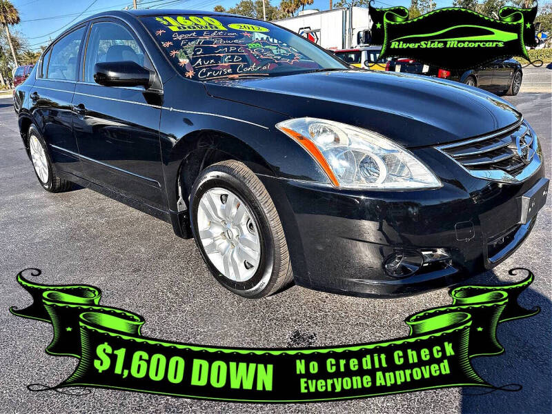 2012 Nissan Altima for sale at RIVERSIDE MOTORCARS INC in New Smyrna Beach FL