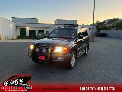2004 Toyota Land Cruiser for sale at Elmora Motor Sport in Elizabeth NJ