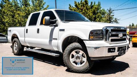 2005 Ford F-250 Super Duty for sale at MUSCLE MOTORS AUTO SALES INC in Reno NV