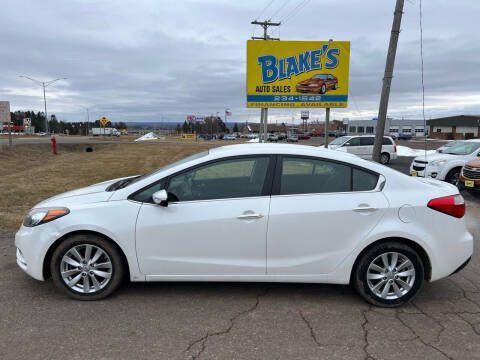 2015 Kia Forte for sale at Blake's Auto Sales LLC in Rice Lake WI