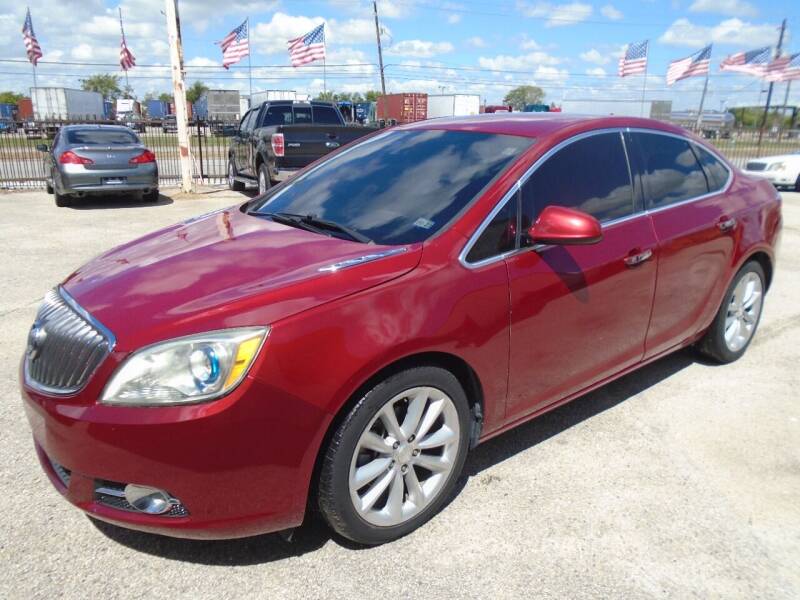 2014 Buick Verano for sale at TEXAS HOBBY AUTO SALES in Houston TX