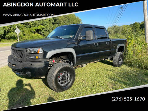 2003 GMC Sierra 2500HD for sale at ABINGDON AUTOMART LLC in Abingdon VA